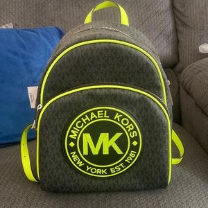 Clean gently used Michael kors backpack purse